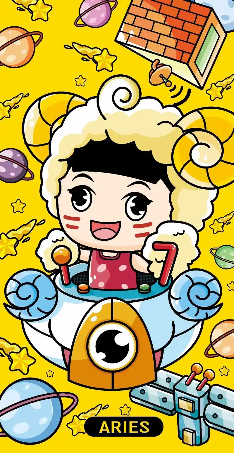 抖音图文来了 十二星座q版卡通壁纸图案!你是哪个星座呢?喜 - 抖音