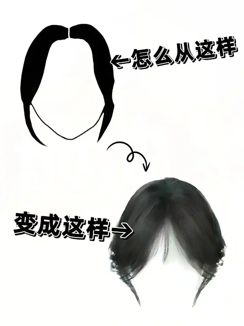 这个八字刘海你们快去试试呀~不管你是方 - 抖音