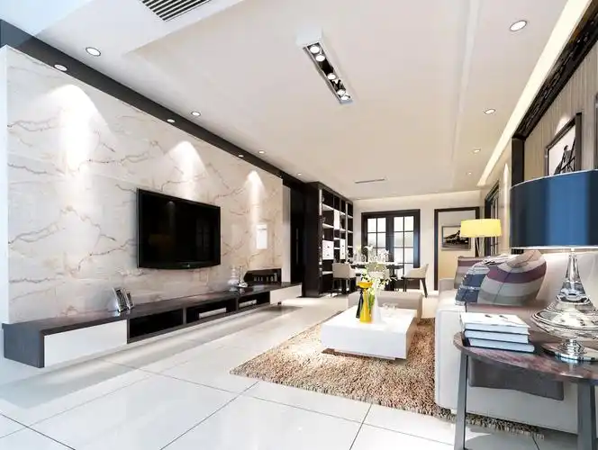 临泉雅舍b6-现代简约风格-120平装修效果图_王士虎作品-好得家平台