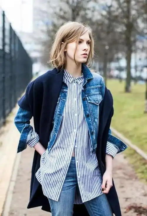 "牛仔衣"过时了?记住这6个搭配技巧,时尚更上一层楼!