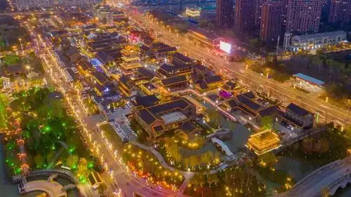 曝光盐镇水街的夜景就是这么美