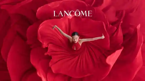 大年初八,开工大吉与兰蔻全球护肤与香水代言人@倪妮v绽放锦绣之姿,迎