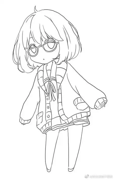 动漫##动漫人物##动漫线稿