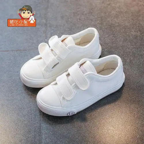 六一儿童帆布鞋女童白色布鞋男童小白鞋子春夏款学生演出百搭运动