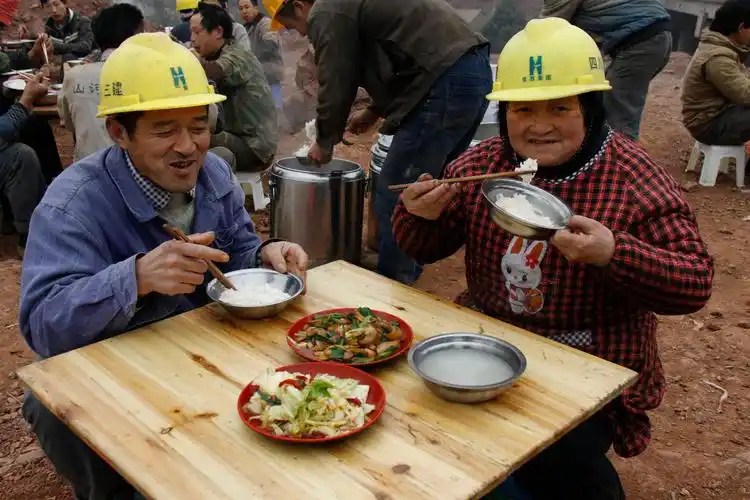 工地午餐