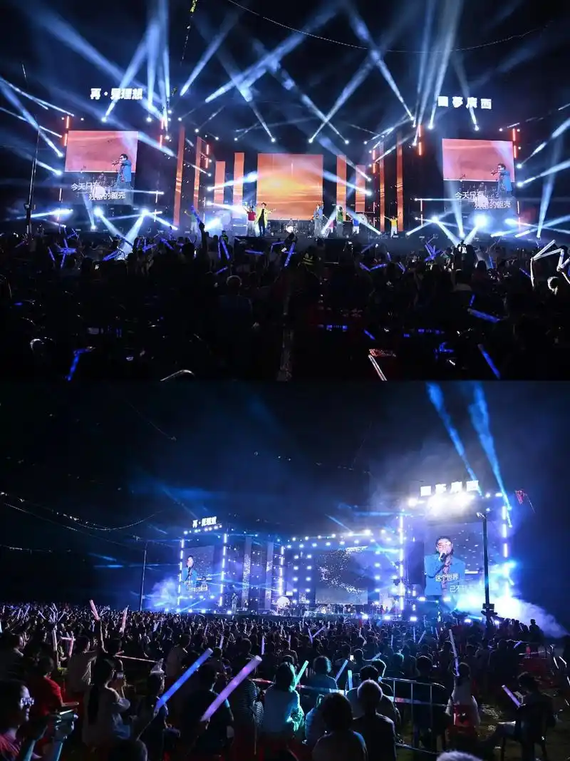 《再·见理想》纪念黄家驹31周年大型演唱会拍摄 #演出现场 #音乐节