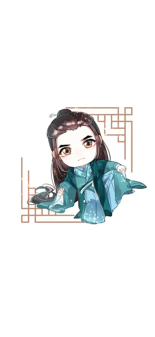 山河令简约手绘手机壁纸