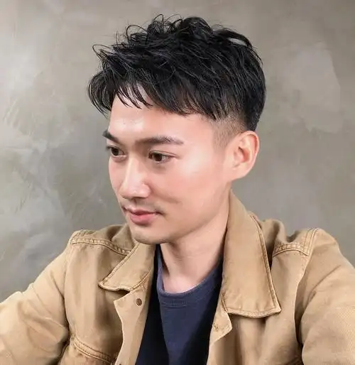 青年发型图片男 短发(男生) - 赤虎壹号