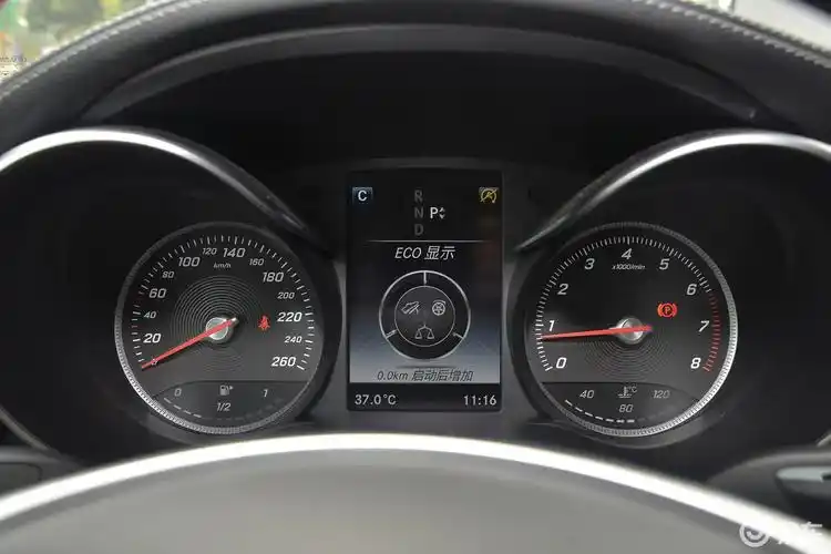 【奔驰c级(进口)2016款c200 轿跑车仪表盘汽车图片-汽车图片大全】