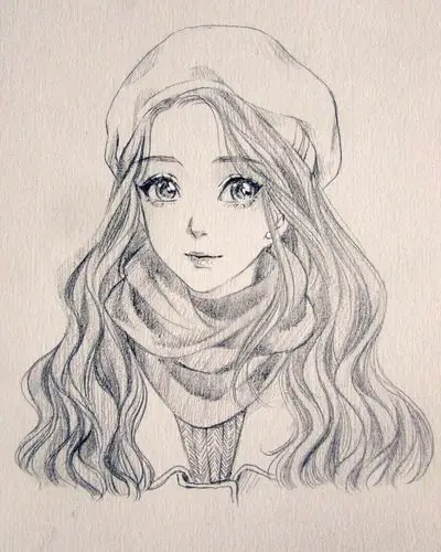 哇哦一波素描动漫美女又强势来袭吹爆打call