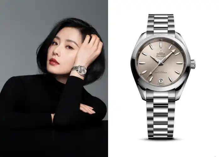 刘诗诗再现欧米茄广告大片精彩演绎华美腕表