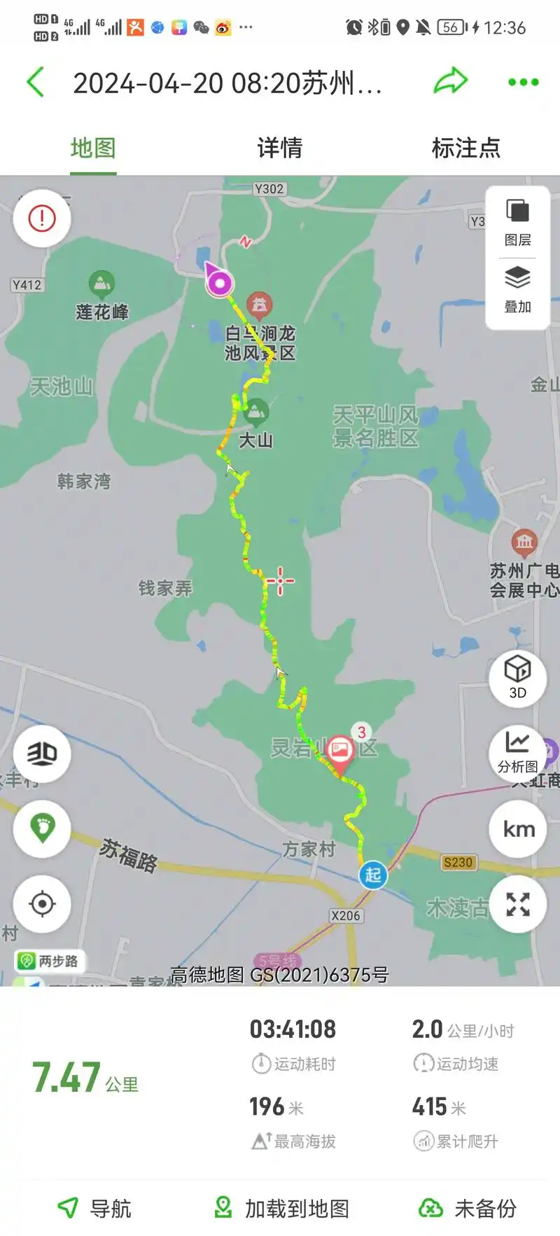 悠闲的周末,又去灵白线当猴子啦!#大山深处自然美 #户外 - 抖音