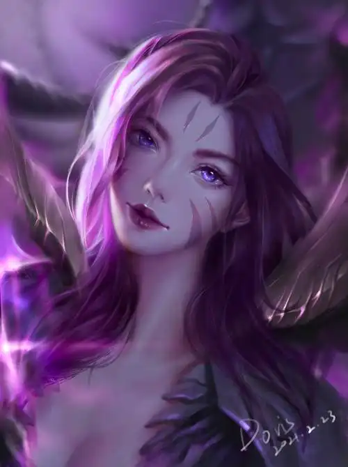 卡莎|插画|游戏原画|威武大兔子_原创作品-站酷zcool