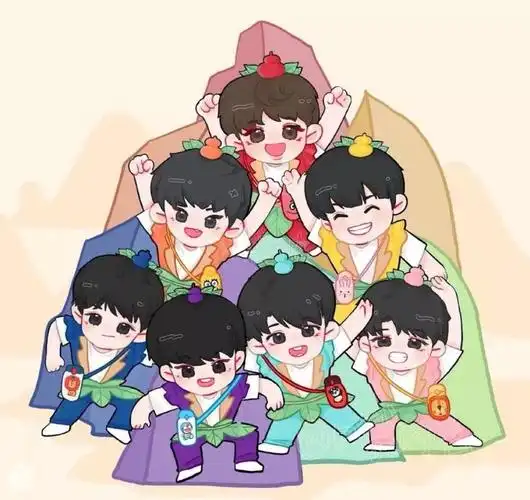 tnt时代少年团卡通动漫