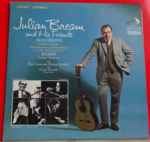 古典吉他大师朱利安·布里姆(julian bream )(四)布里姆和他的朋友们