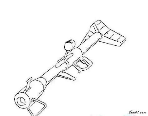 火箭筒的简笔画