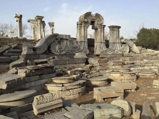 圆明园的历史资料( 圆明园的毁灭前的照片 )