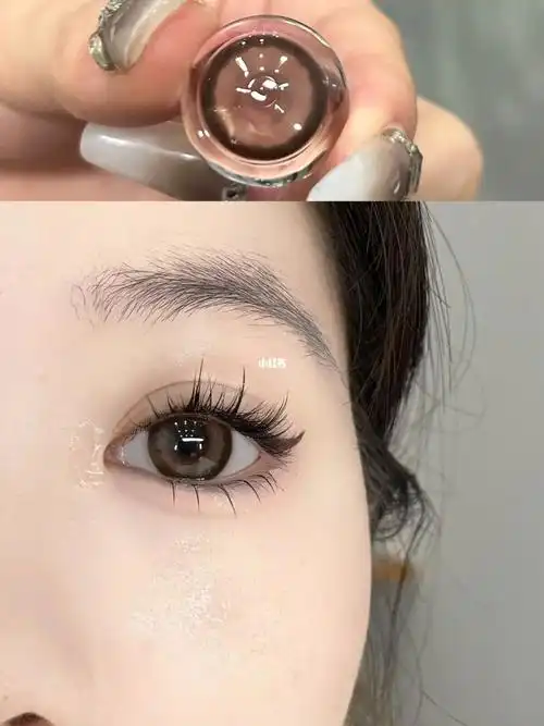 水灵灵的豆沙甜瞳,入眼化身水嫩嫩滴大美女