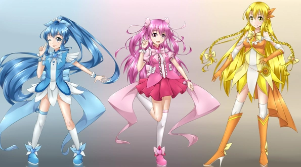 换了高级画风的《巴啦啦小魔仙》,凌美琪很抽象,美乐蒂好有仙气