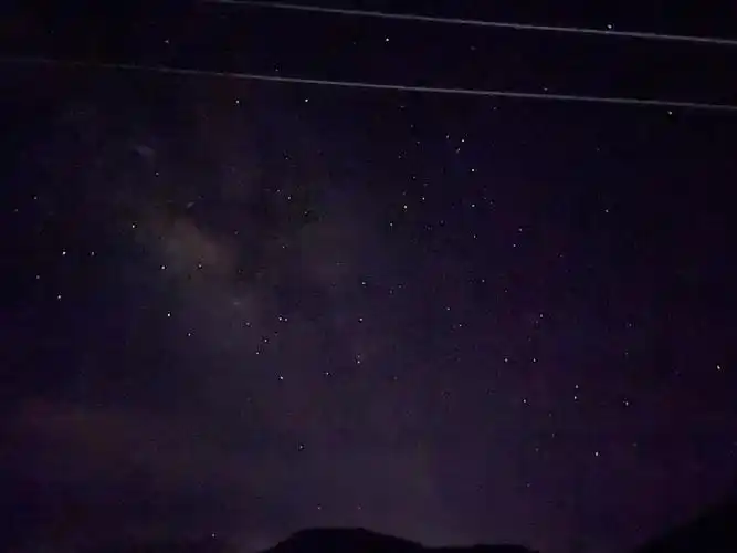 乡下的夜空抬头就是满天繁星78