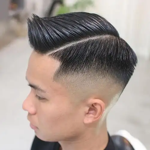 渐变遇到分线,男生发型这么剪,超帅气