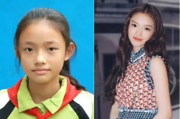 盘点小时候丑长大后颜值逆天的明星:蔡徐坤上榜,最后一位差距大_林允