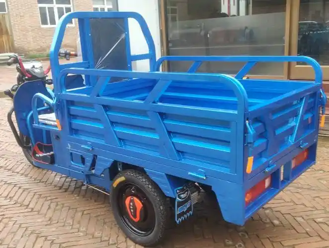 厂家直销电动三轮车成人家用载货车农用拉货载重三轮车批发定做