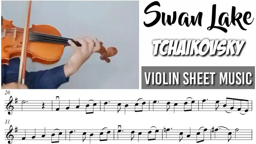 【小提琴乐谱】柴科夫斯基 《天鹅湖》