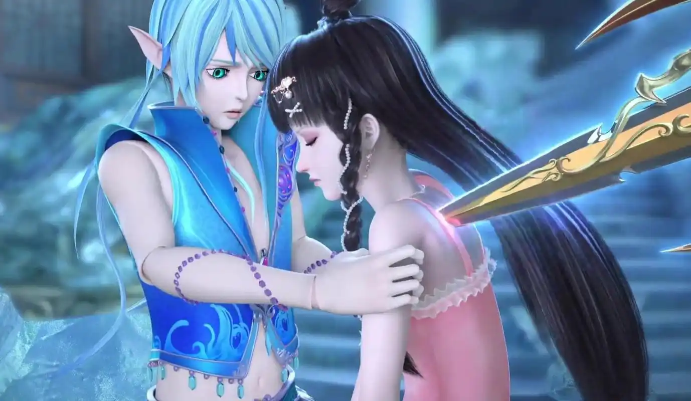 《叶罗丽默水语》:王默保护水王子濒临死亡,其情深义重让人心疼