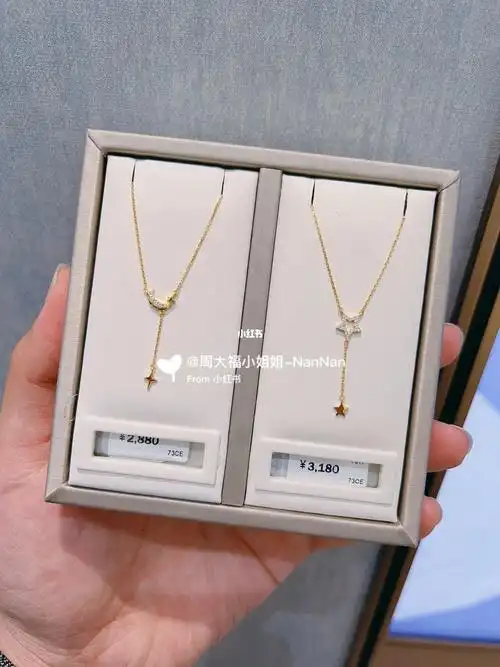 周大福17916钻石项链上新有活动价格美丽