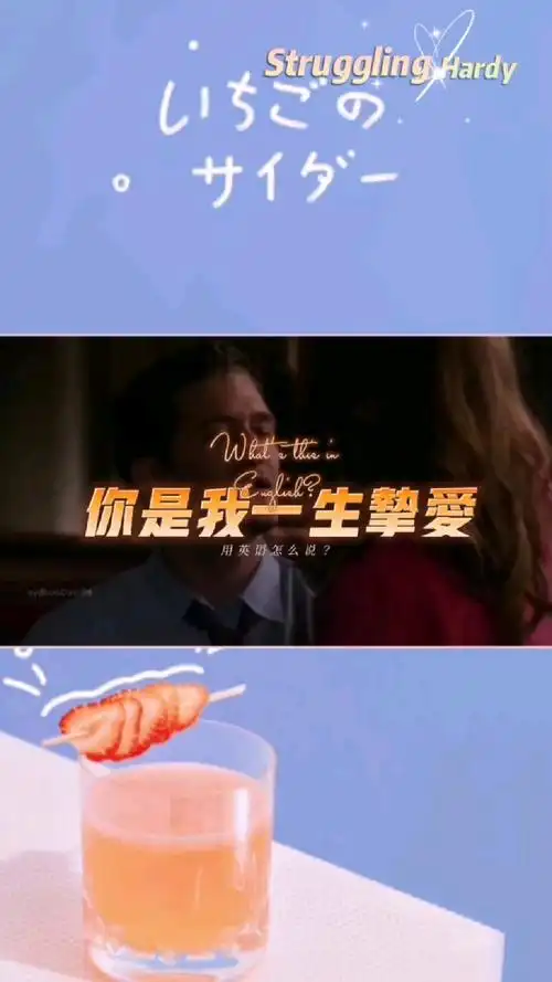 你是我一生挚爱用英语怎么说