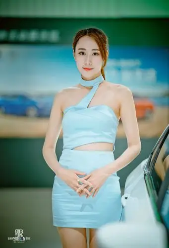 天津2018车展靓丽车模