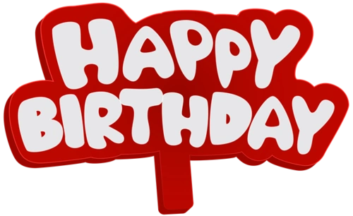 生日快乐字体模板