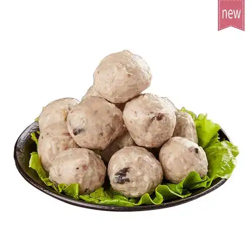 安井香菇贡丸25kg冷冻食品速冻火锅丸子关东麻辣烫鱼丸