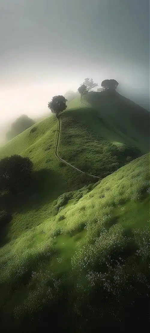 壁纸 | 高清养眼绿色壁纸,熬夜党看过来