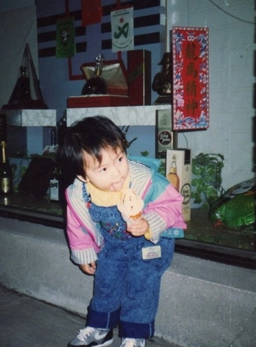 angelababy海量童年照曝光最后一张亮了组图