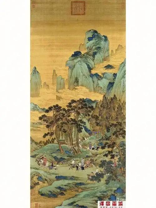 明四家仇英的山水画