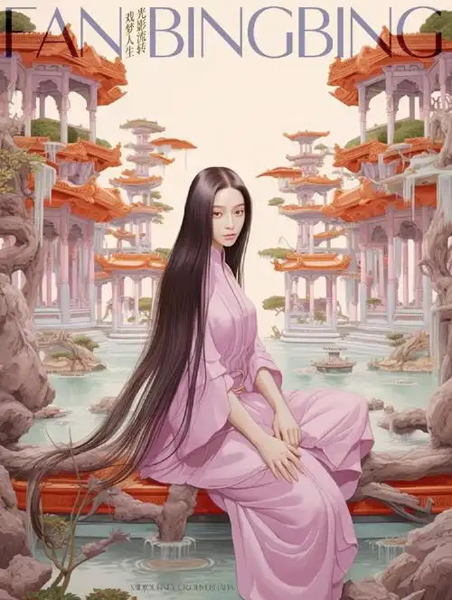 范冰冰超话分享由网友"苦海无牙"为范冰冰生日而绘制的一组精美大片.