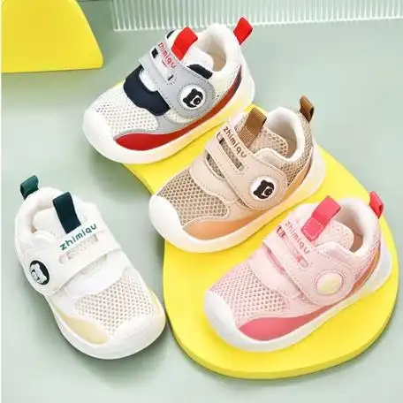 宝宝凉鞋男夏季学步鞋0一1-2岁婴儿防滑软底婴幼儿网鞋女宝宝鞋子