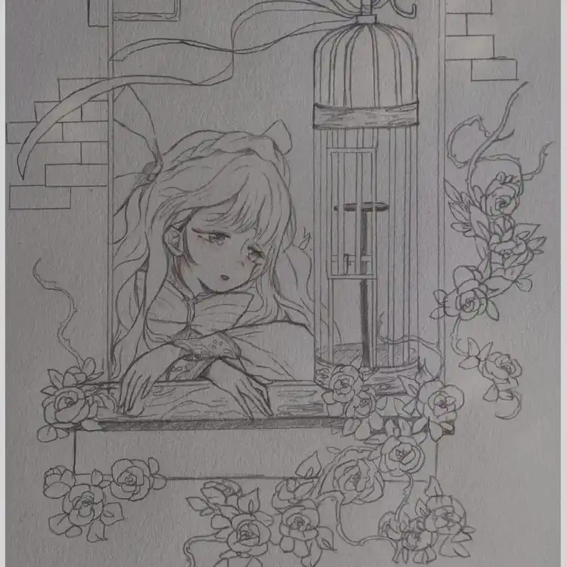 动漫女孩怎么画 #动漫人物的眼睛简笔画  - 抖音