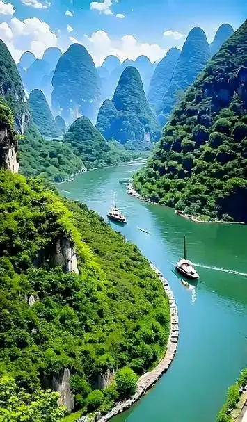 若你也喜欢桂林山水风景