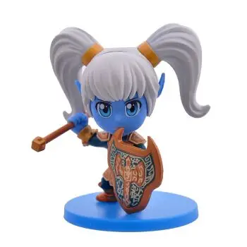 q版lol小号手办全集男枪寒冰黑默丁格汽车摆件模型公仔 波比 正版包邮