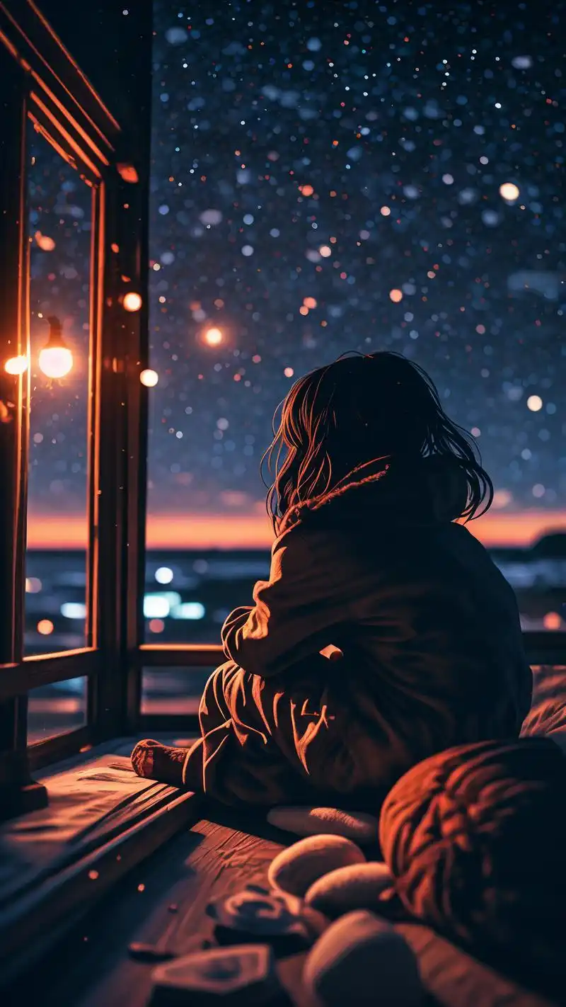 91孤寂之夜·伤感夜景壁纸90 在这个寂静的夜晚,一个人静静地欣赏