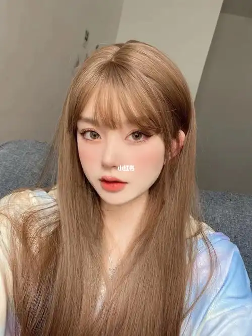 好想拥有这款亚麻米棕色_无痕接发_美发_染发_探店_发型_显白_发色