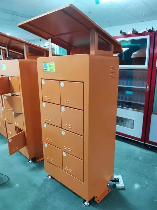 电瓶车充电柜锂电池充电柜智能扫码快递外卖电瓶车8仓共享换电柜站可