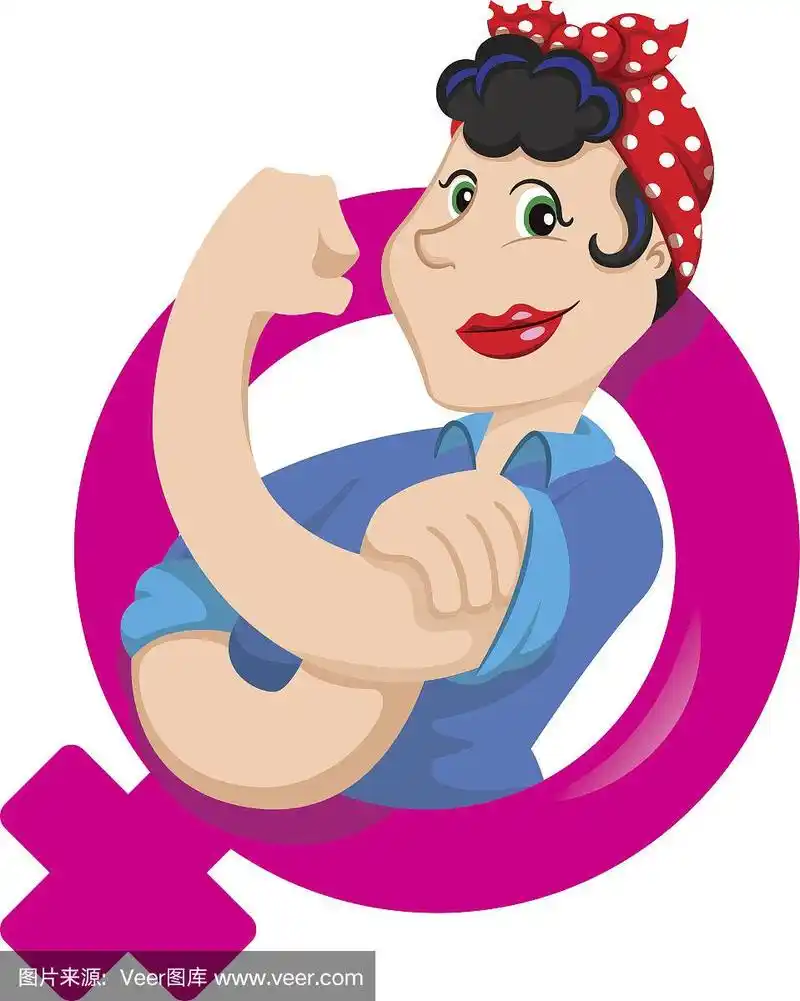 女性吉祥物玫瑰重新思考了女性权利意识和女性力量的象征意义.