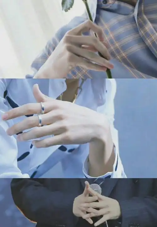 林彦俊的手纤长漂亮 骨节分明 手控福利