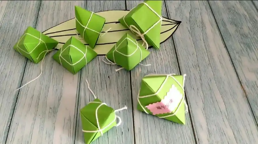 [过端午]插片法折粽子!