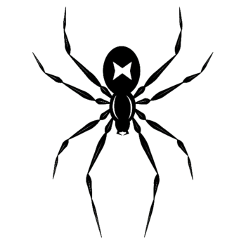 卡通万圣节蜘蛛png元素素材图片下载-万素网
