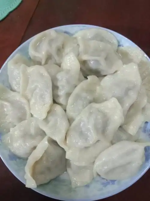 煮熟的饺子出来了